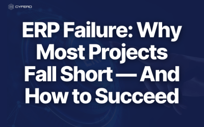 ERP Failure: Why Most Projects Fall Short — And How to Succeed
