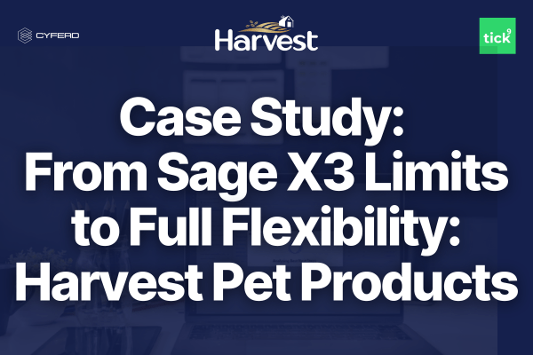 From SageX3 Limits to Full Flexibility: Harvest Pet Products